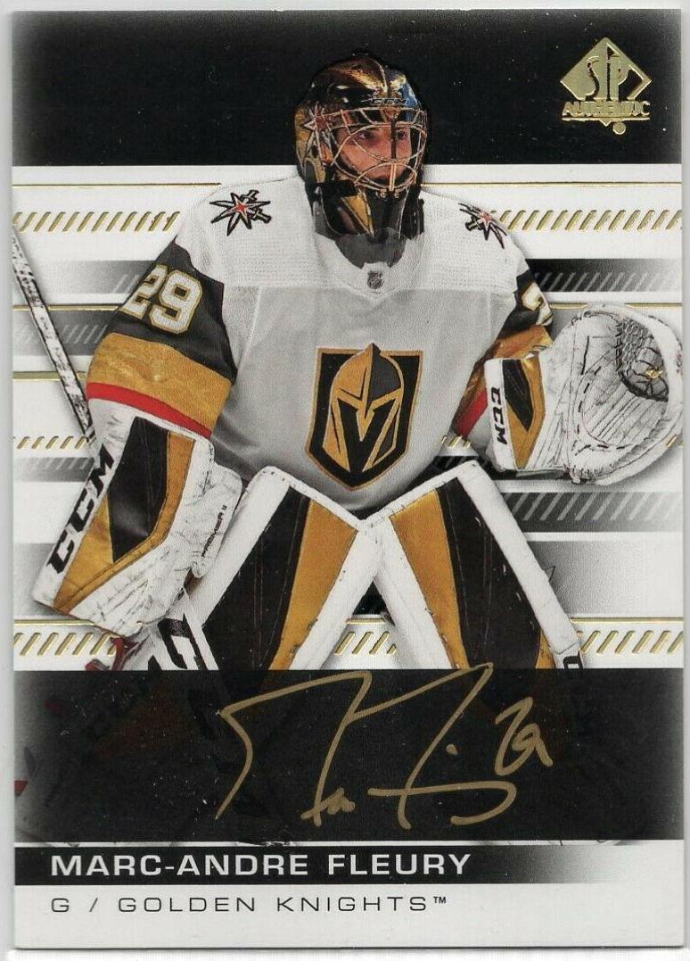 Marc Andre Fleury [Autograph Black] #16
