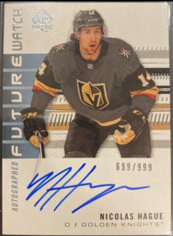 Nicolas Hague [Autograph] #211