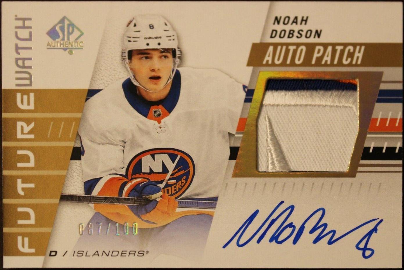 Noah Dobson [Limited Auto Patch] #193