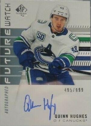 Quinn Hughes [Autograph] #163