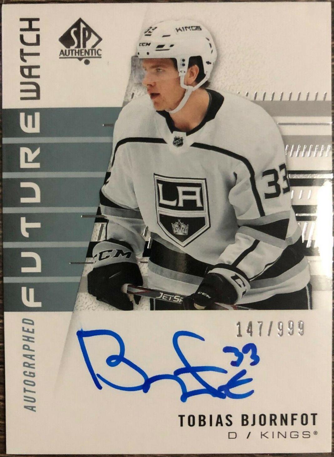Tobias Bjornfot [Autograph] #188