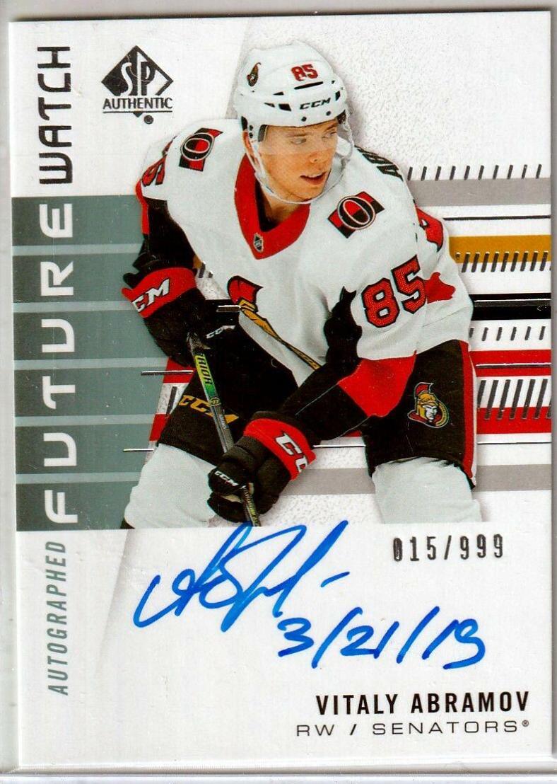 Vitaly Abramov [Autograph Inscribed] #180