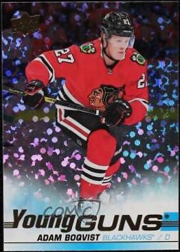 Adam Boqvist [Speckled Rainbow Foil] #492