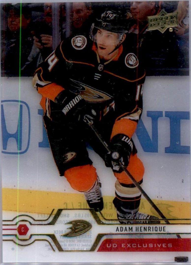 Adam Henrique [Clear Cut UD Exclusives] #426