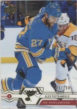 Alex Pietrangelo [UD Exclusives] #122