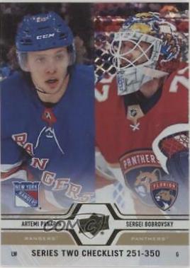 Artemi Panarin, Sergei Bobrovsky [Speckled Rainbow Foil] #449