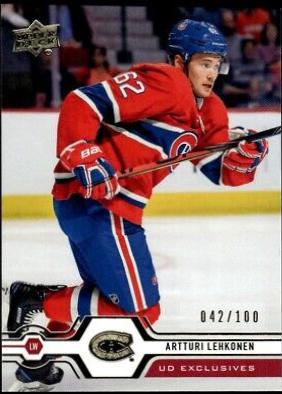 Artturi Lehkonen [UD Exclusives] #303
