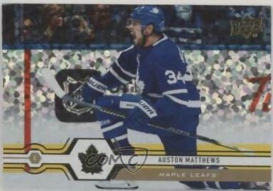 Auston Matthews [Speckled Rainbow Foil] #1
