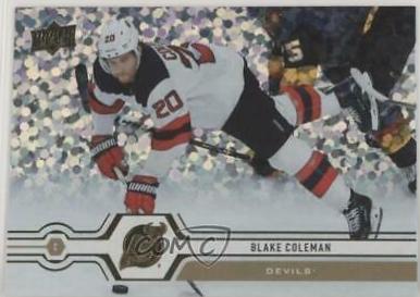 Blake Coleman [Speckled Rainbow Foil] #81