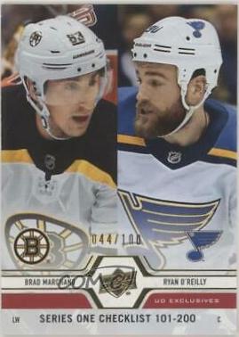 Brad Marchand, Ryan O'Reilly [UD Exclusives] #200