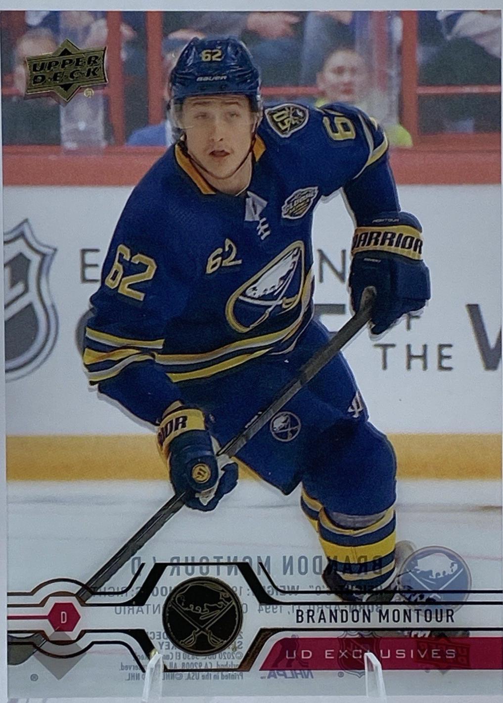 Brandon Montour [Clear Cut UD Exclusives] #267