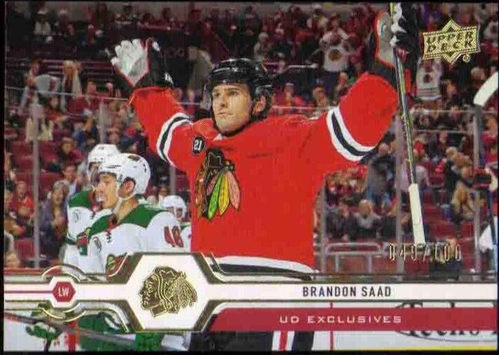 Brandon Saad [UD Exclusives] #112