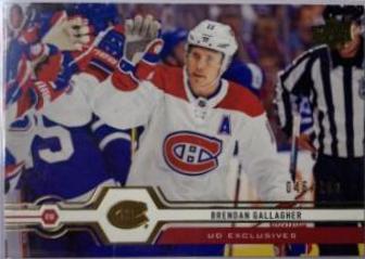 Brendan Gallagher [UD Exclusives] #300