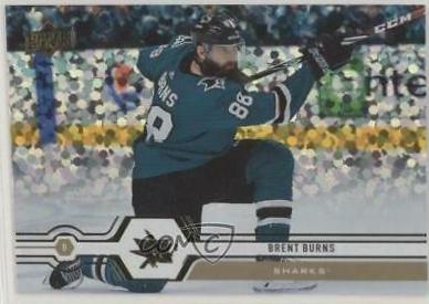 Brent Burns [Speckled Rainbow Foil] #165