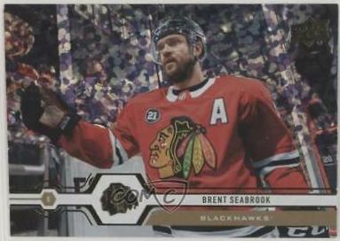 Brent Seabrook [Speckled Rainbow Foil] #113