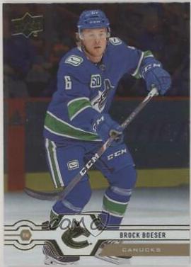 Brock Boeser [Silver Foil] #418