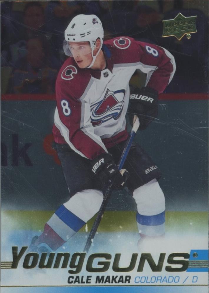 Cale Makar [Silver Foil] #493