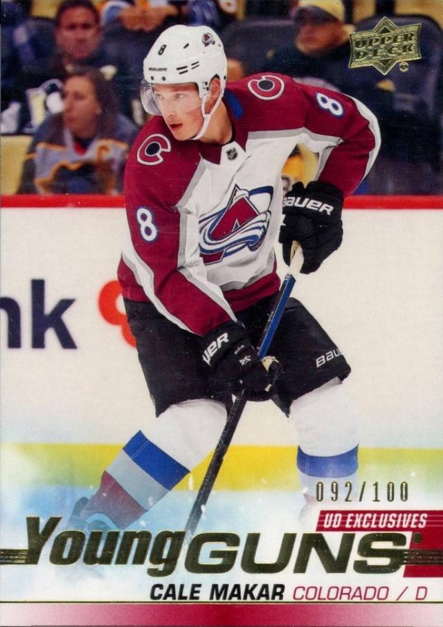 Cale Makar [UD Exclusives] #493