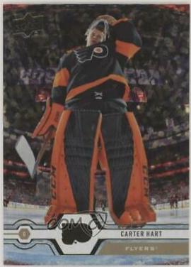 Carter Hart [Speckled Rainbow Foil] #77
