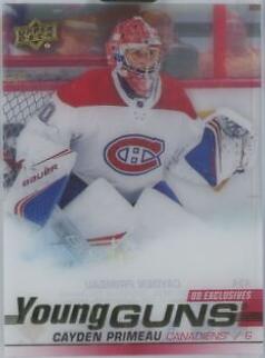 Cayden Primeau [Clear Cut UD Exclusives] #454