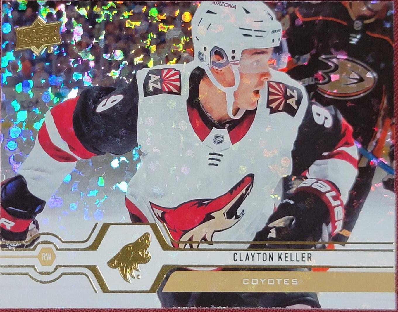 Clayton Keller [Speckled Rainbow Foil] #409