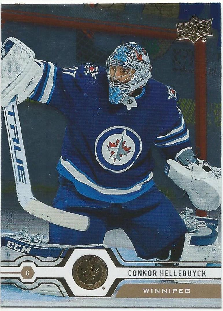 Connor Hellebuyck [Silver Foil] #109