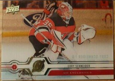 Cory Schneider [Clear Cut UD Exclusives] #333