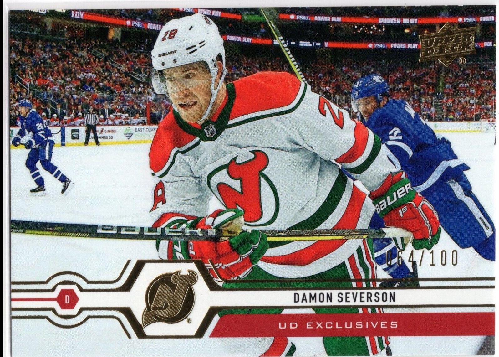 Damon Severson [UD Exclusives] #82