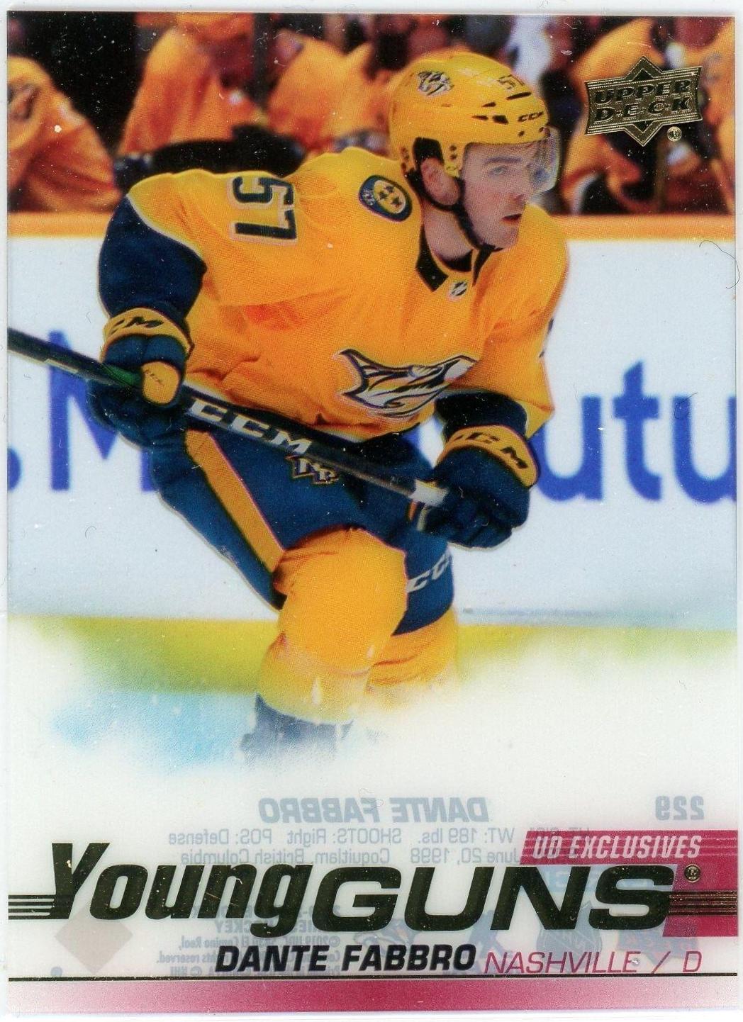 Dante Fabbro [Clear Cut UD Exclusives] #229