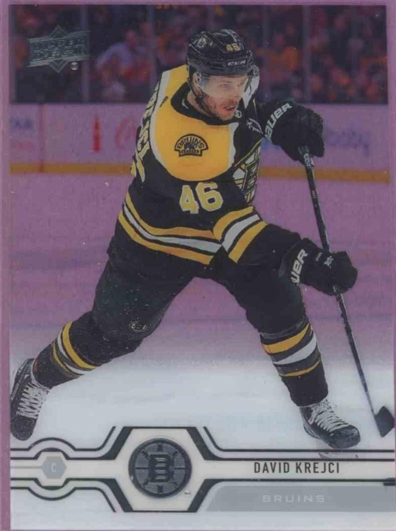 David Krejci [Clear Cut UD Exclusives] #11