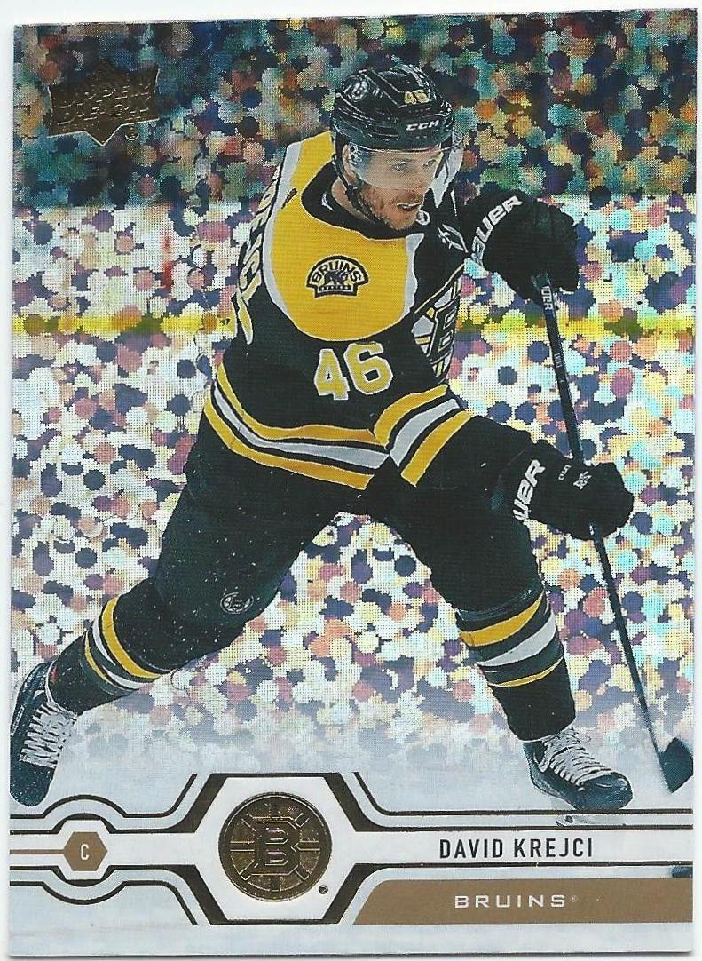 David Krejci [Speckled Rainbow Foil] #11