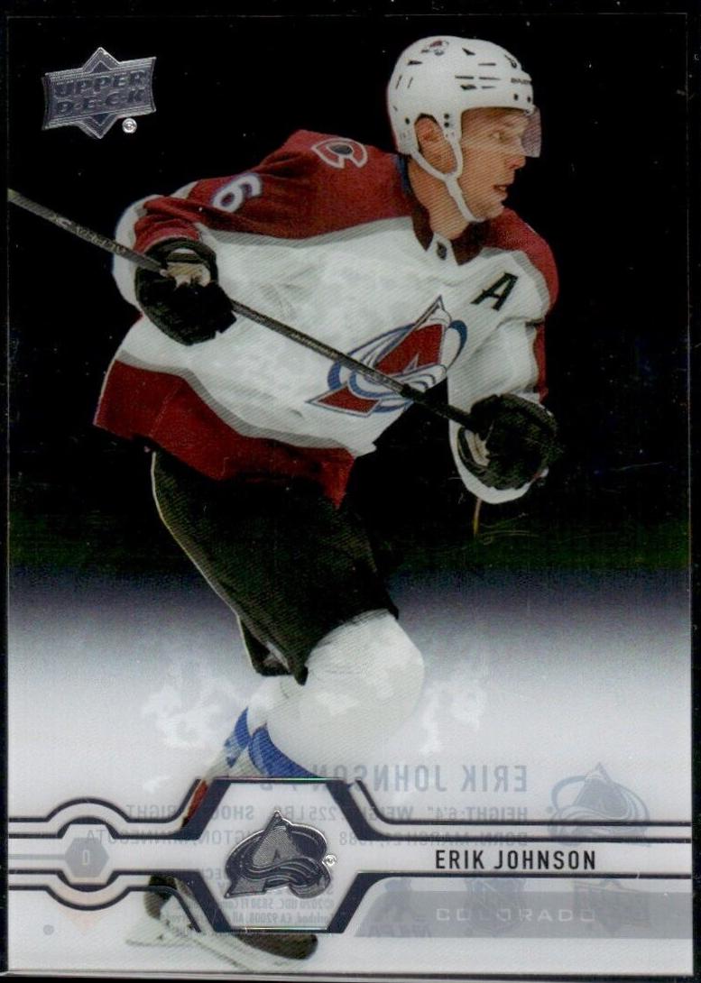 Erik Johnson [Clear Cut UD Exclusives] #385