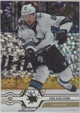 Erik Karlsson [Speckled Rainbow Foil] #411