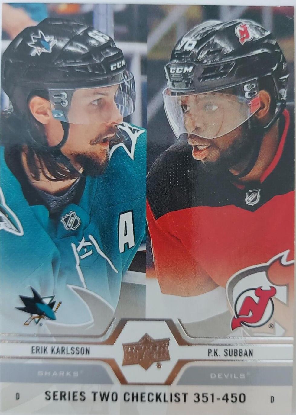 Erik Karlsson, P. K. Subban #450