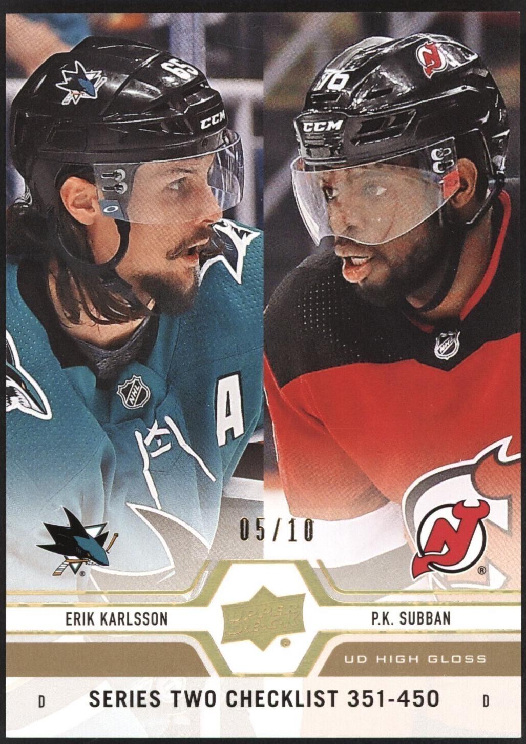 Erik Karlsson, P. K. Subban [High Gloss] #450