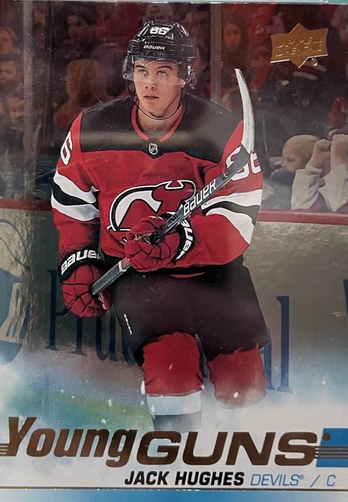 Jack Hughes [Silver Foil] #201