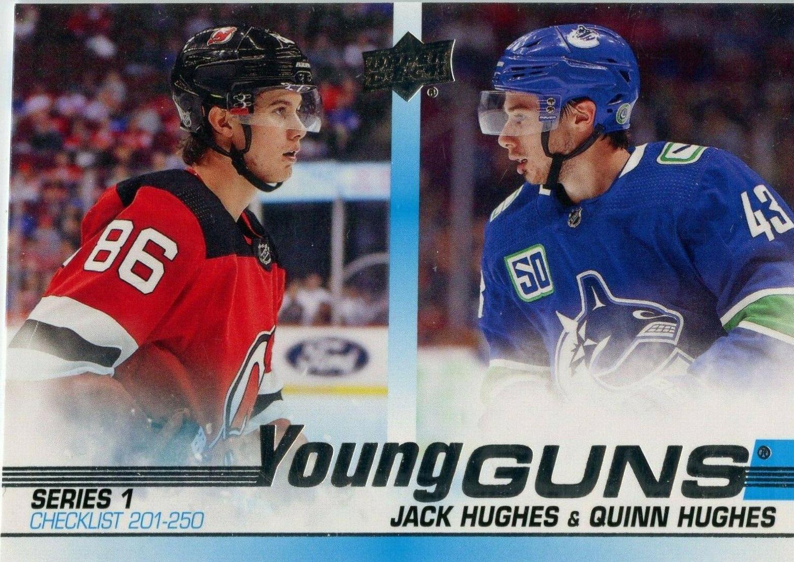 Jack Hughes, Quinn Hughes #250