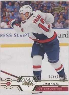 Jakub Vrana [UD Exclusives] #315