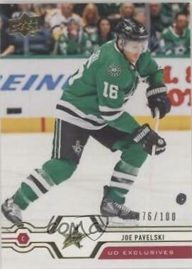 Joe Pavelski [UD Exclusives] #393