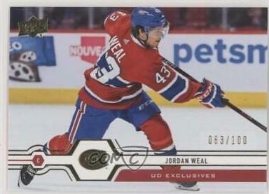 Jordan Weal [UD Exclusives] #50