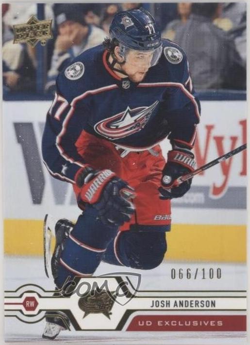 Josh Anderson [UD Exclusives] #67
