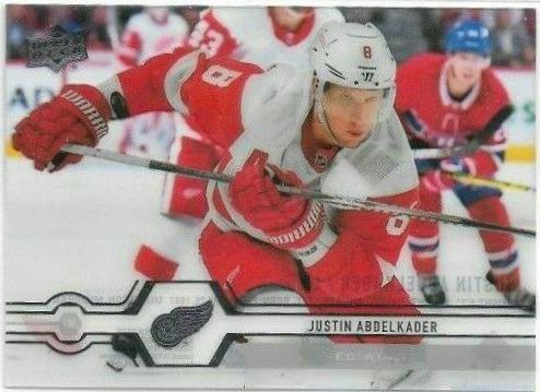 Justin Abdelkader [Clear Cut] #277