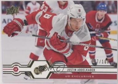 Justin Abdelkader [UD Exclusives] #277