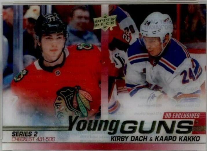 Kirby Dach, Kaapo Kakko [Clear Cut] #500