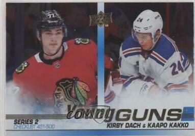 Kirby Dach, Kaapo Kakko [Silver Foil] #500