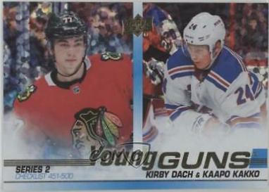 Kirby Dach, Kaapo Kakko [Speckled Rainbow Foil] #500