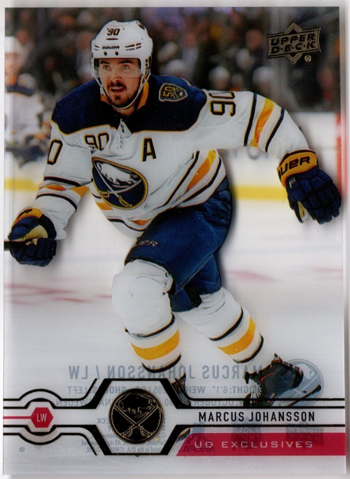 Marcus Johansson [Clear Cut UD Exclusives] #268