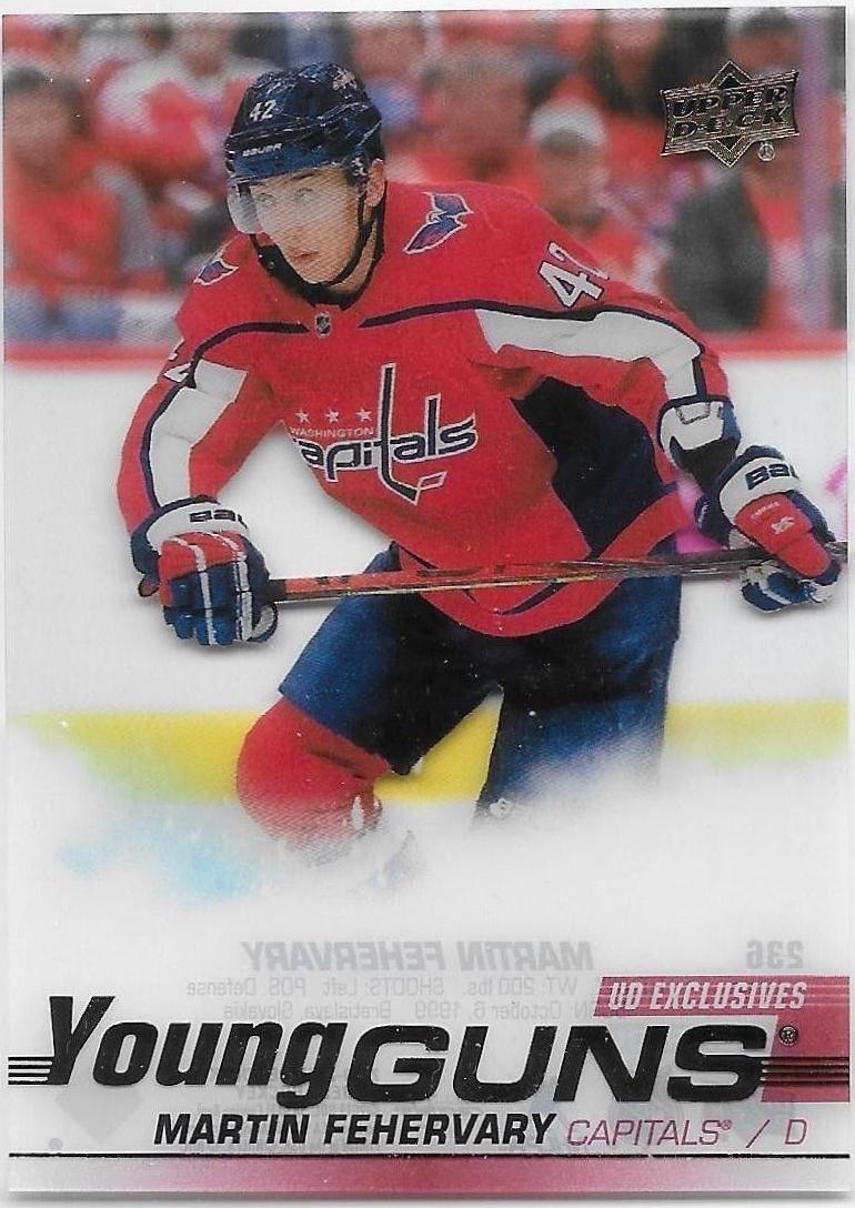 Martin Fehervary [Clear Cut UD Exclusives] #236