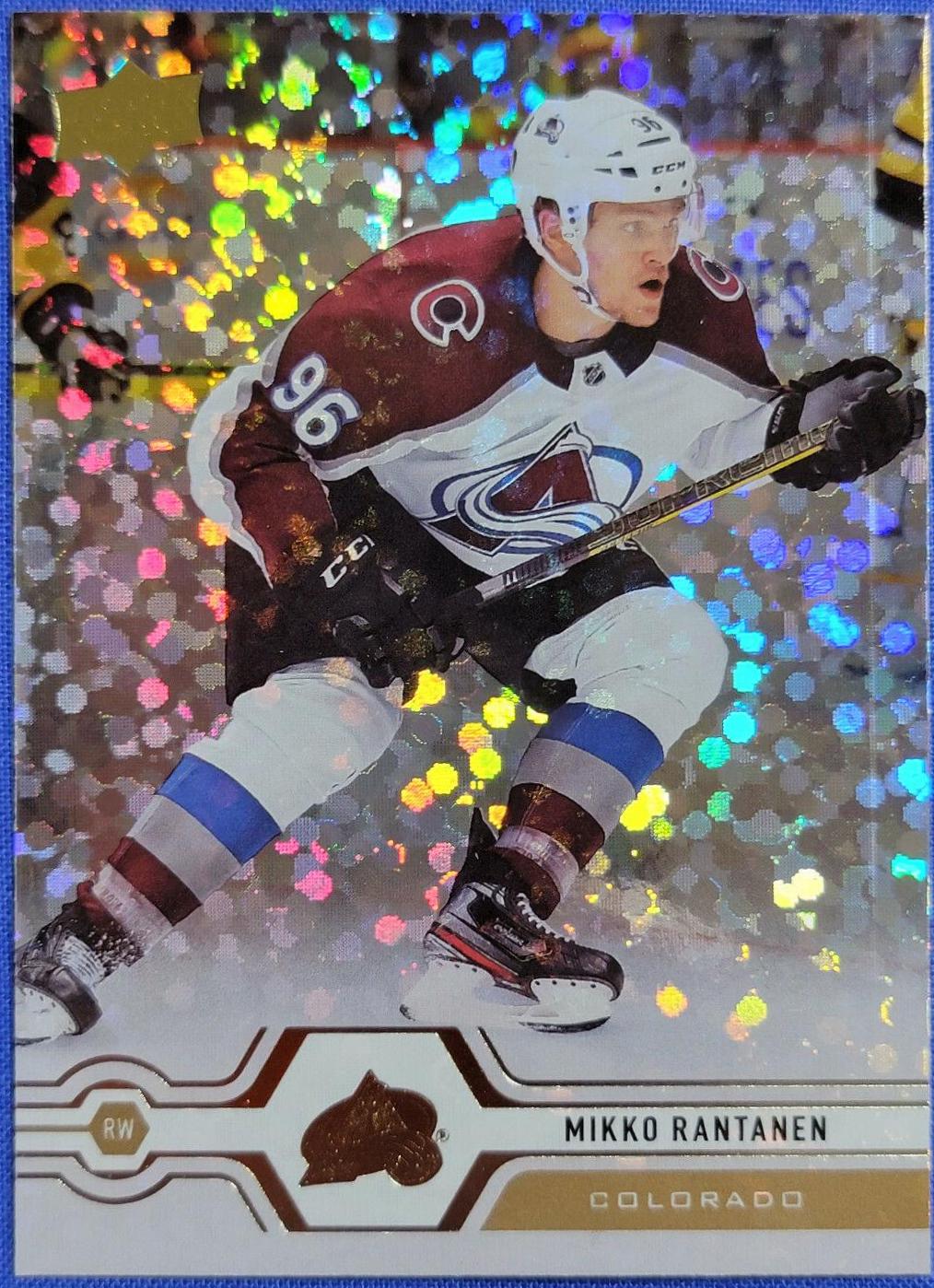 Mikko Rantanen [Speckled Rainbow Foil] #382