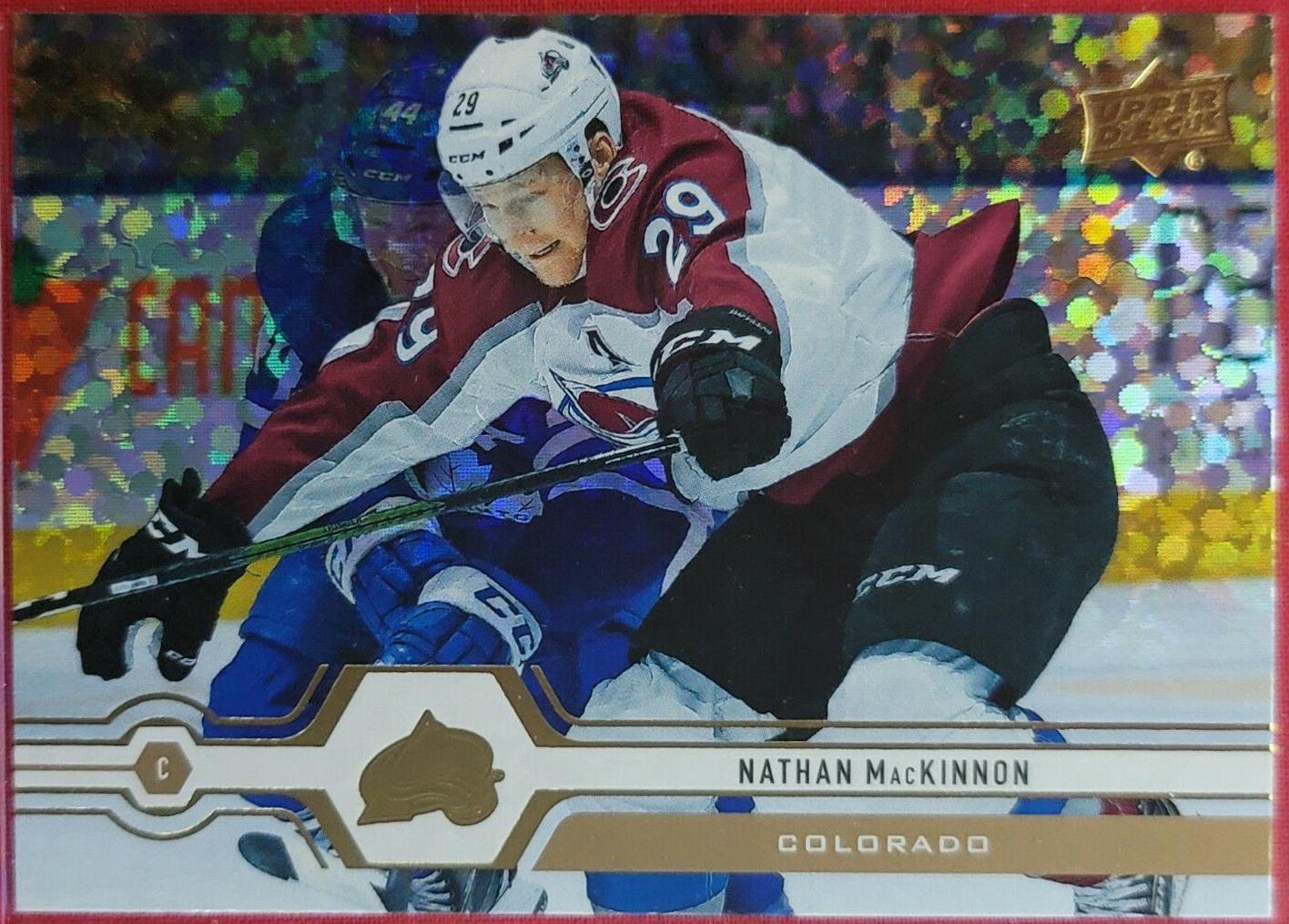 Nathan MacKinnon [Speckled Rainbow Foil] #130